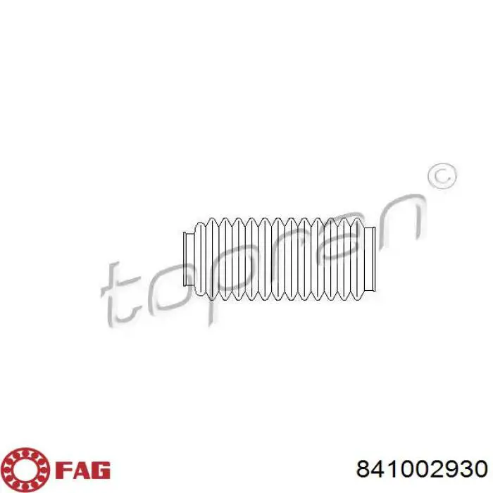 Пильник рейки TRW JBE280