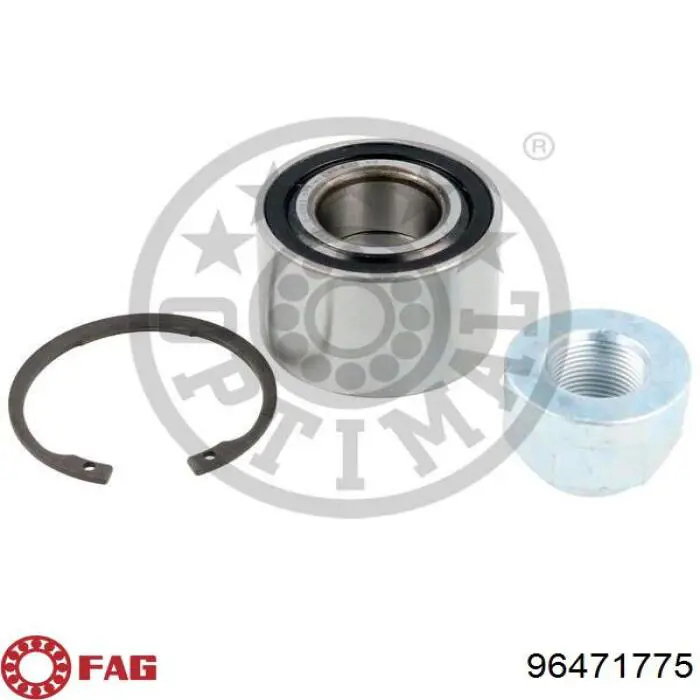 Задня маточина R155126 SNR