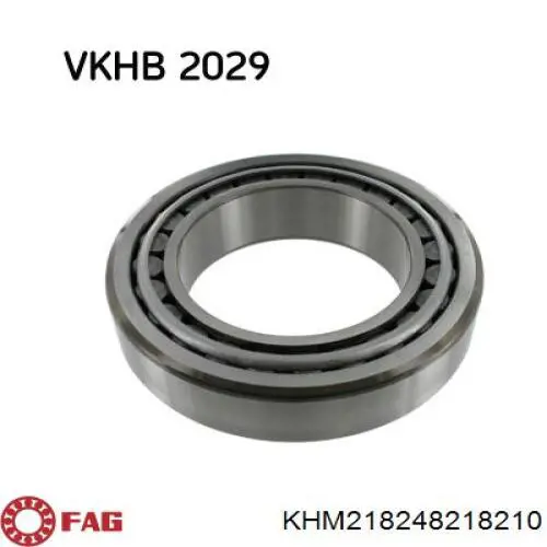 Купити KHM218248218210 FAG Підшипник задньої ступиці
