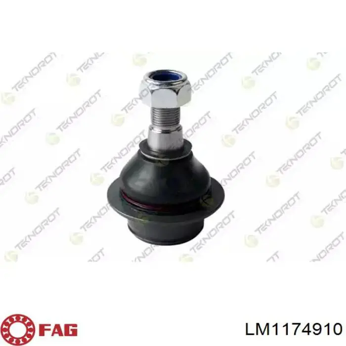 Підшипник маточини задньої, зовнішній LM1174910 FAG