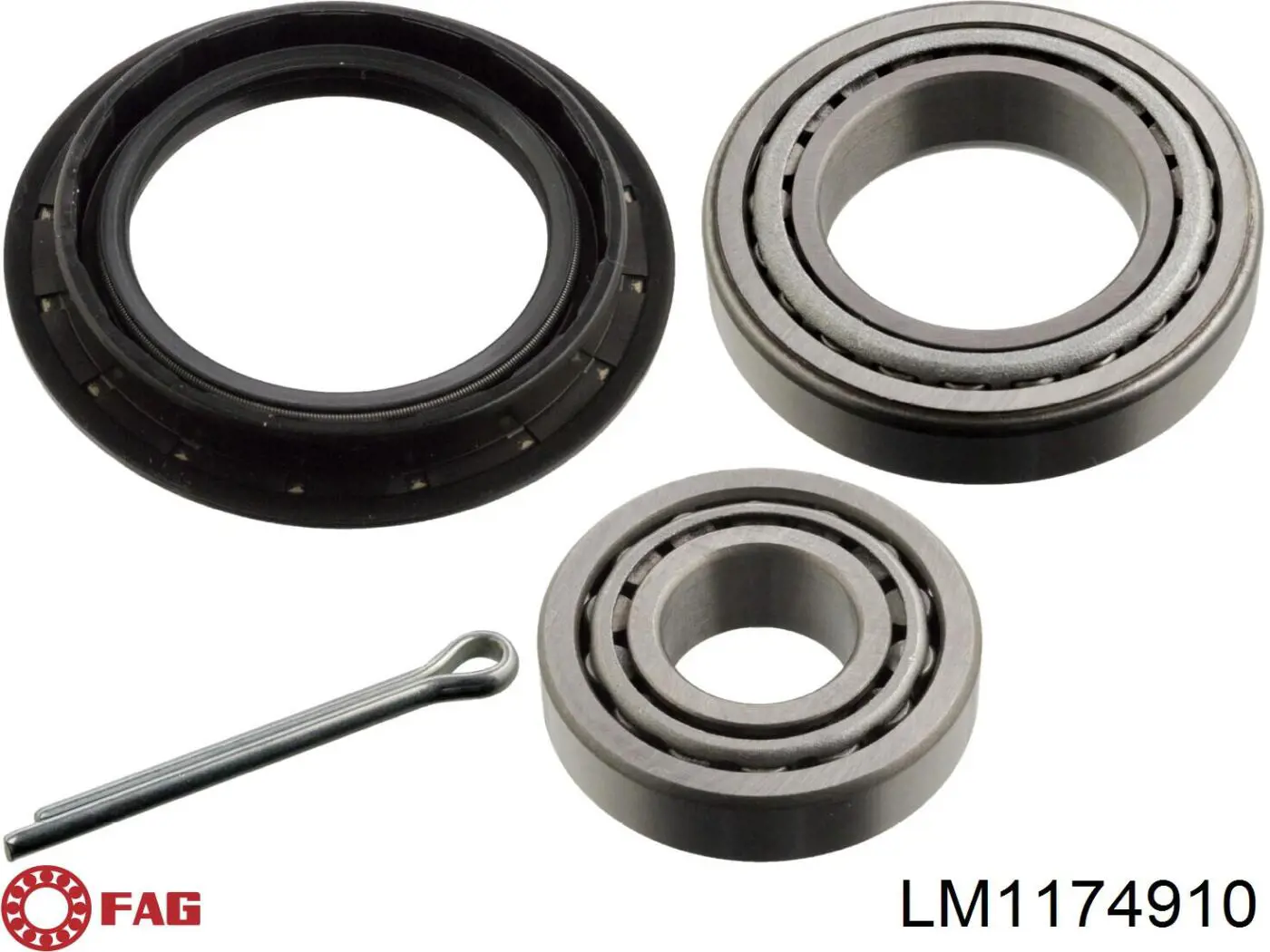 Підшипник задньої маточини зовнішній FAG LM1174910 ціна, від 4.95 USD