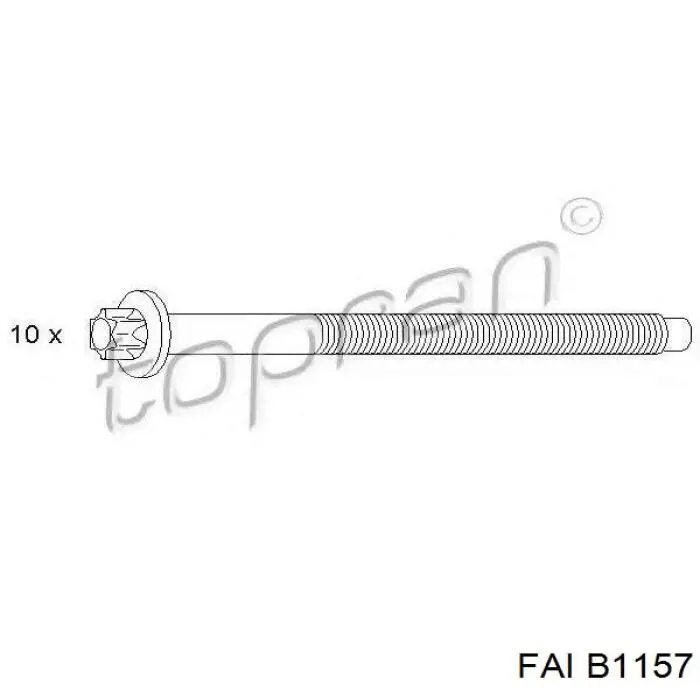 B1157 FAI Болт кріплення головки блоку циліндрів