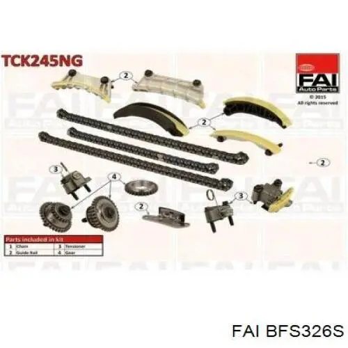 Купити BFS326S FAI Штовхач клапанів двигуна