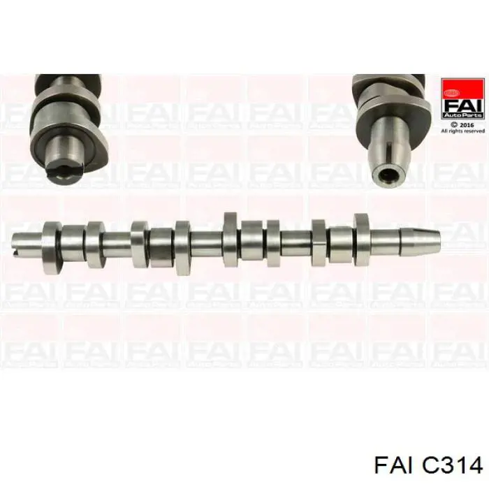 C314 FAI Вал розподільний