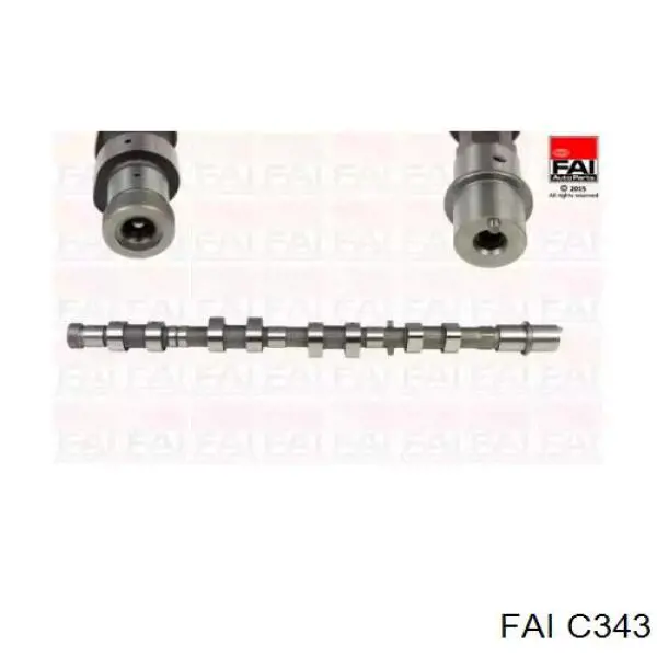 C343 FAI Шток двигуна, випускний