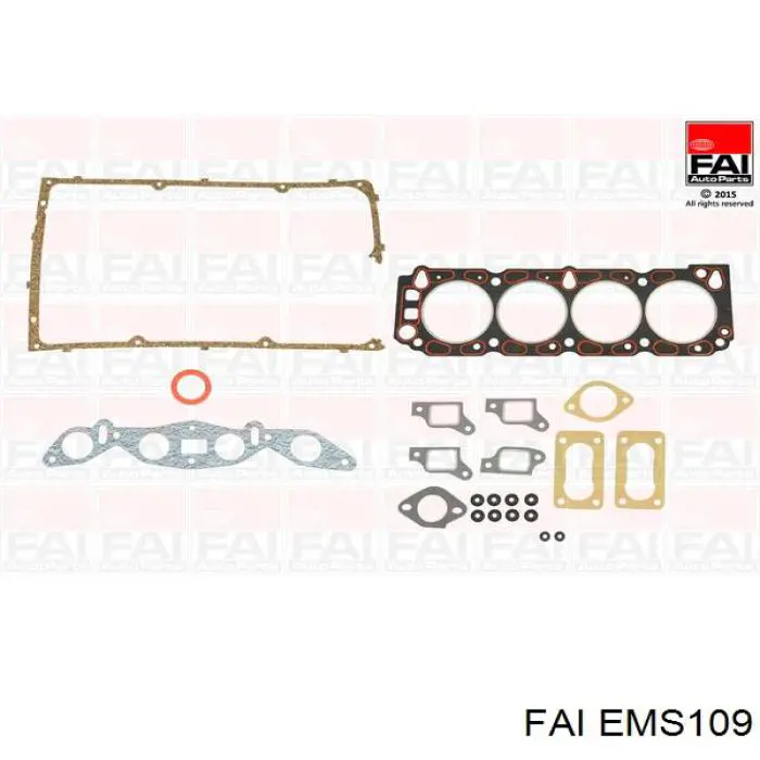 EMS109 FAI прокладка випускного колектора
