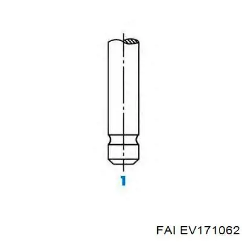 EV171062 FAI клапан випускний