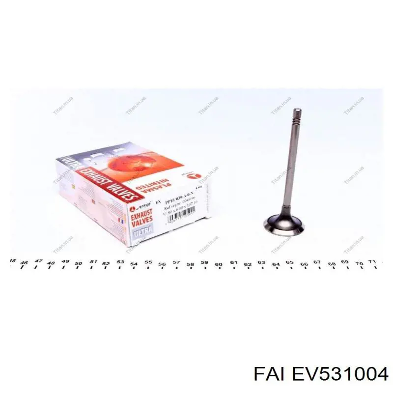 EV531004 FAI клапан випускний