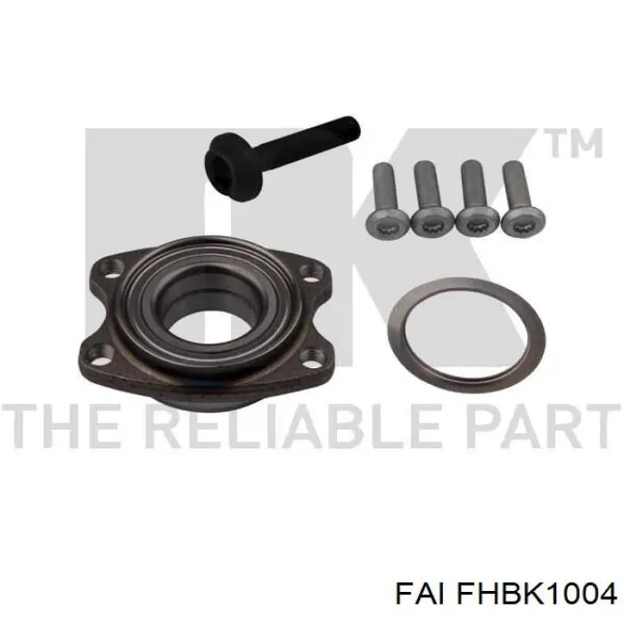 Підшипник маточини передньої/задньої FAI FHBK1004 ціна, від 35.22 USD