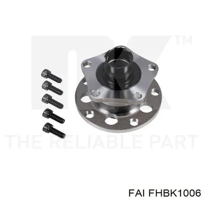 Маточини задніх коліс FAI FHBK1006 ціна, від 53.49 USD