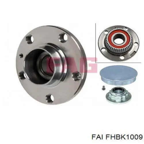 Маточини задніх коліс FAI FHBK1009 ціна, від 32.51 USD