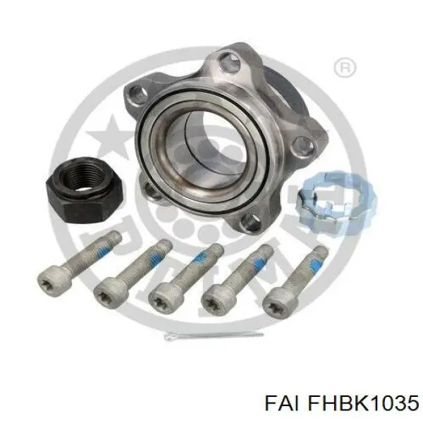 Комплект підшипник маточини передньої FAI FHBK1035 ціна, від 29.87 USD