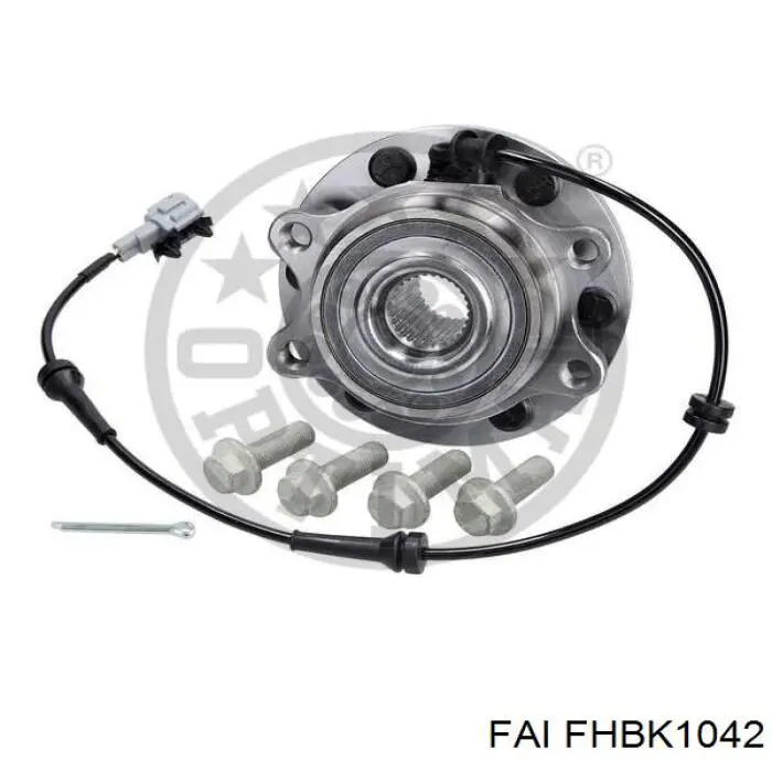 Маточина колеса передня FAI FHBK1042 ціна, від 70.30 USD