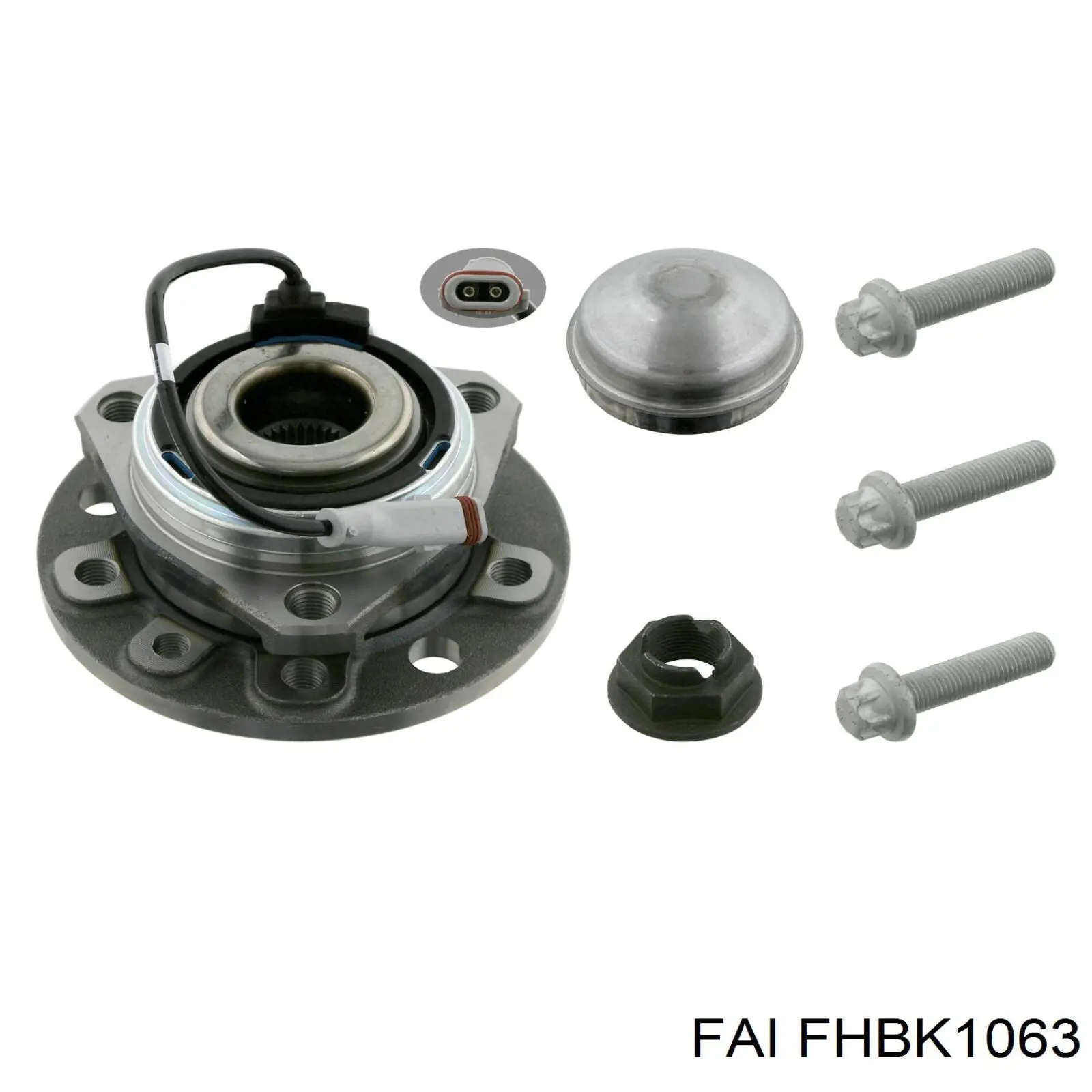 Маточина колеса передня FAI FHBK1063 ціна, від 65.93 USD