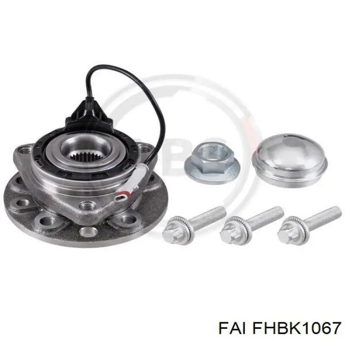 Маточина колеса передня FAI FHBK1067 ціна, від 79.45 USD