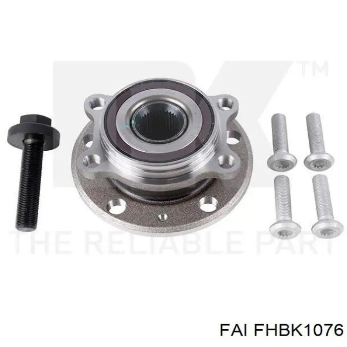 Маточина колеса передня FAI FHBK1076 ціна, від 43.77 USD