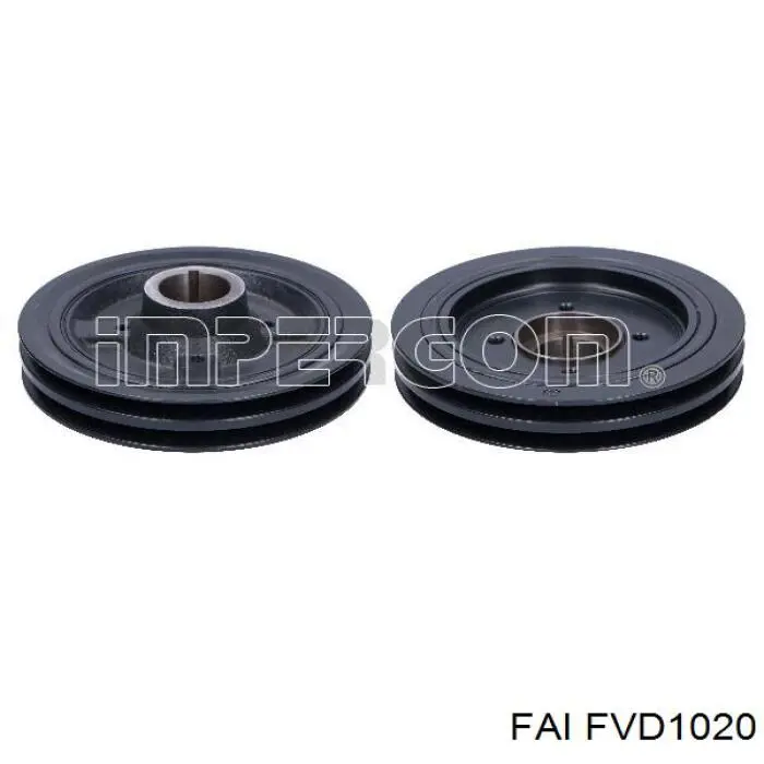 Шків колінвала (демпфер ) FAI FVD1020 ціна, від 50.85 USD