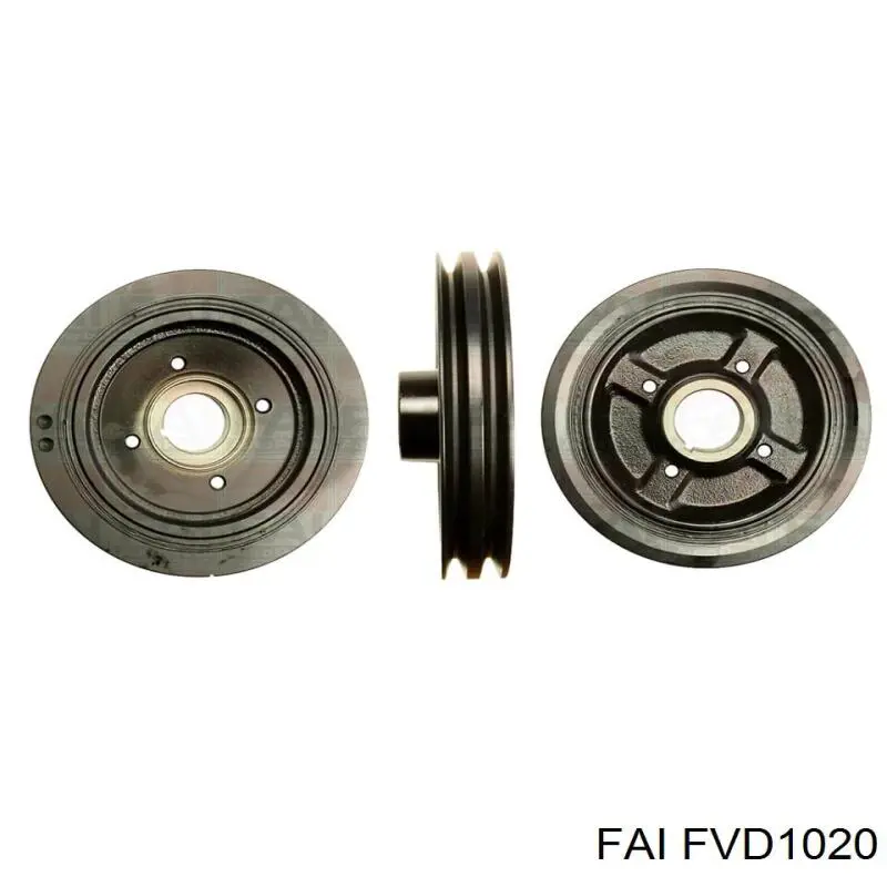 FVD1020 FAI Демпфер колінвалу
