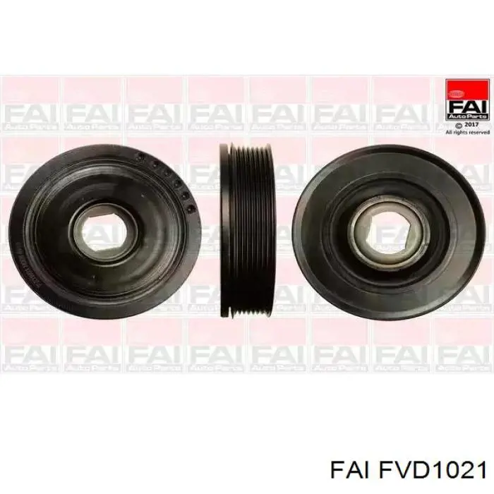 Купити FVD1021 FAI Шків колінчастого вала