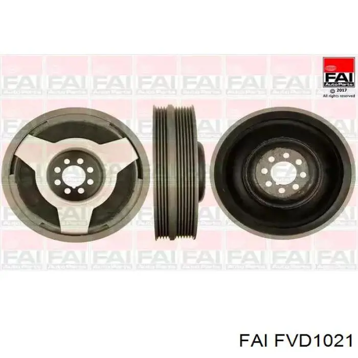 Шків колінвала (демпфер ) FAI FVD1021 ціна, від 117.06 USD