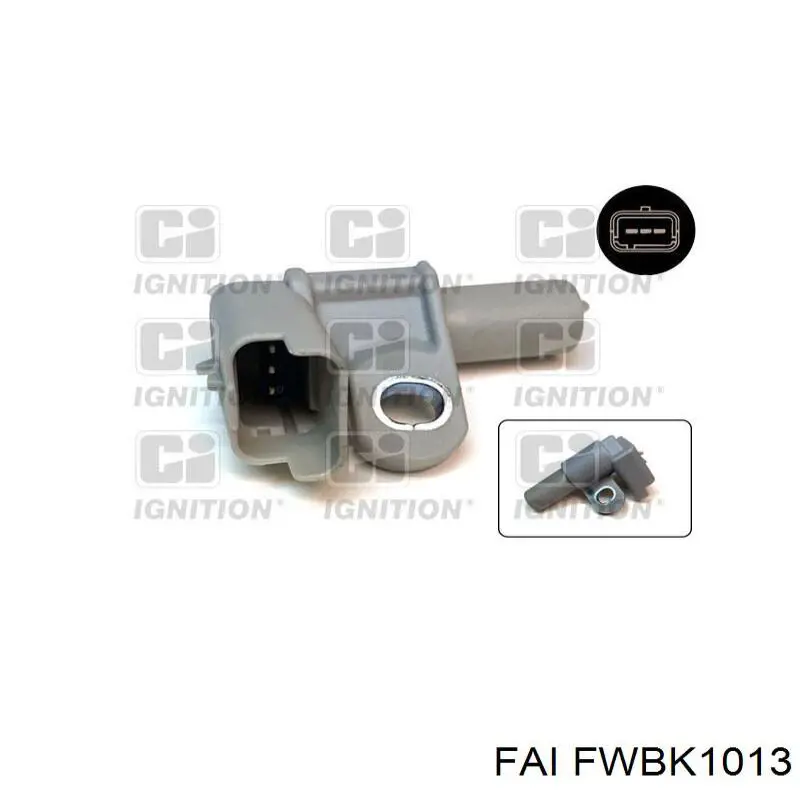 Комплект підшипник маточини передньої FAI FWBK1013 ціна, від 17.15 USD