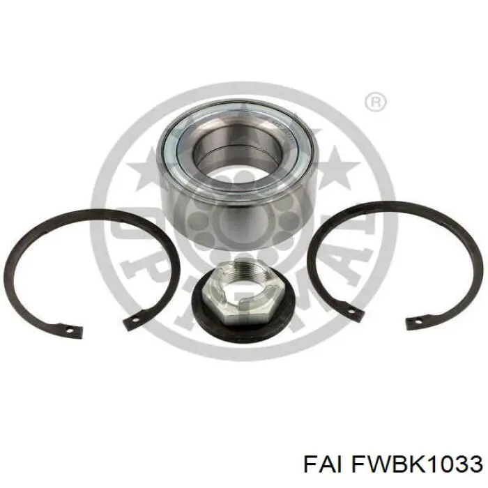 Комплект підшипник маточини передньої FAI FWBK1033 ціна, від 17.75 USD