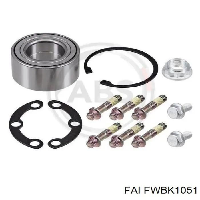 Підшипник маточини задньої FAI FWBK1051 ціна, від 17.97 USD