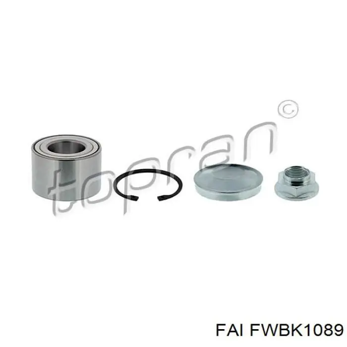 FWBK1089 FAI Дискові гальма