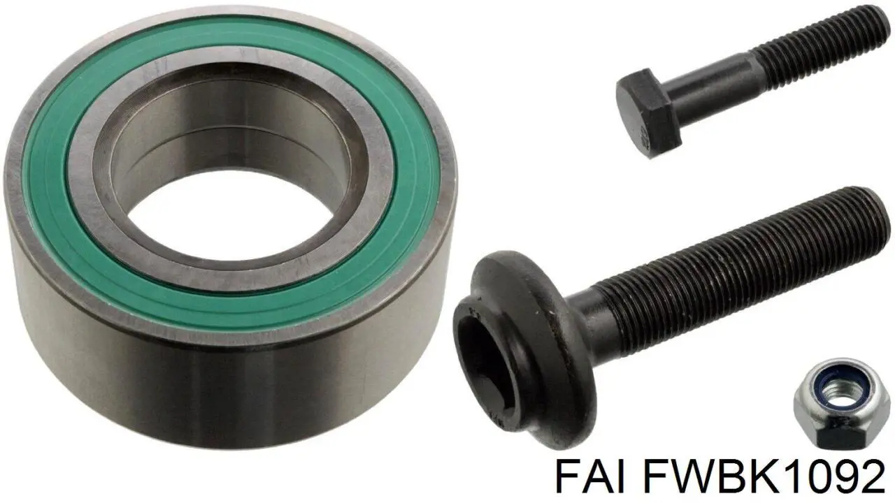 Підшипник маточини передньої/задньої FAI FWBK1092 ціна, від 15.45 USD