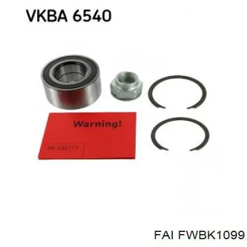 Підшипник ступиці FWBK1099 FAI