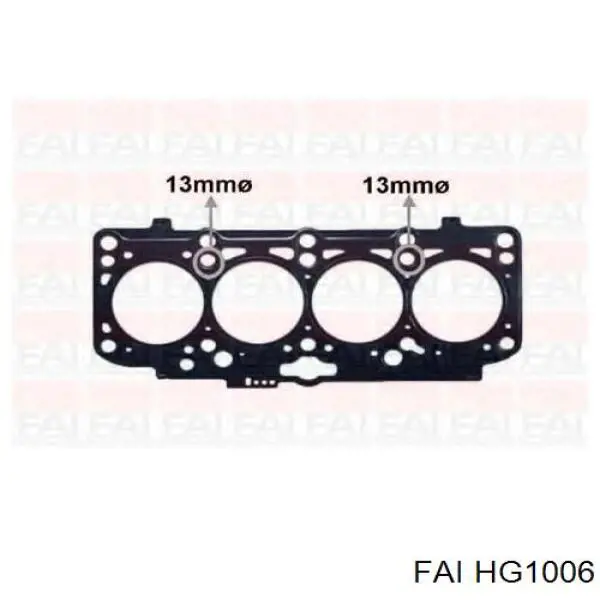 Купити HG1006 FAI Прокладка ГБЦ