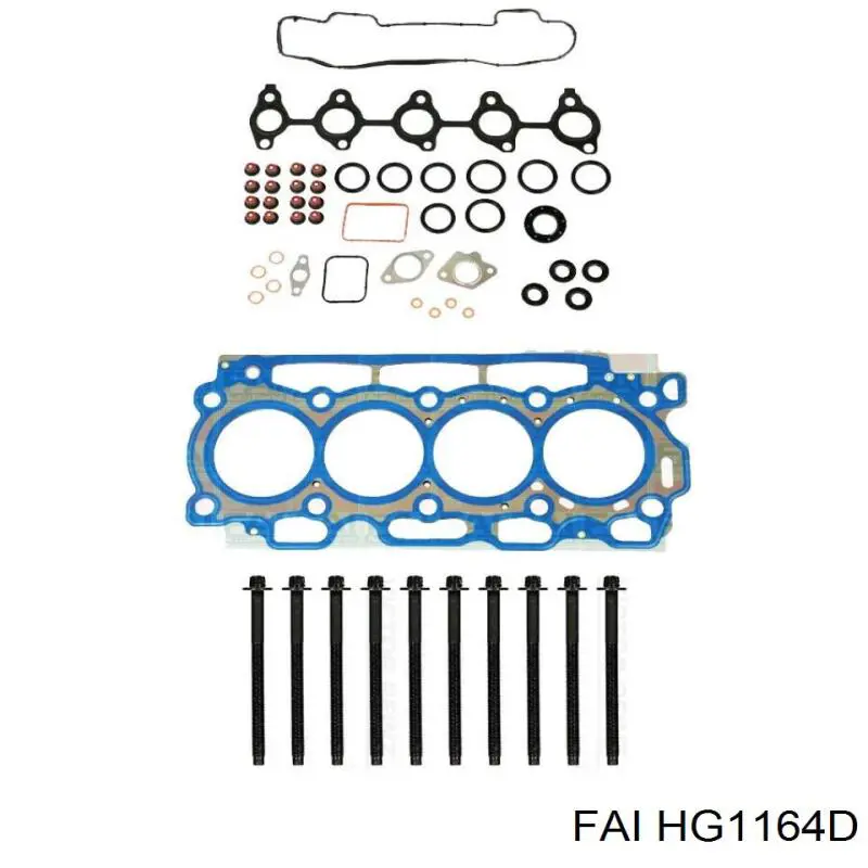 HG1164D FAI прокладка головки блока циліндрів (гбц)