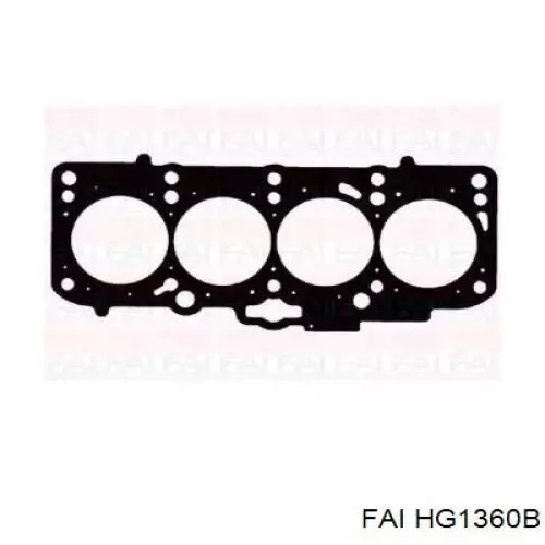 Прокладка головки блока циліндрів (ГБЦ) HG1360B FAI