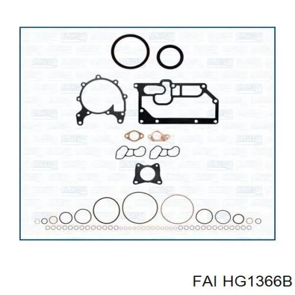 Купити HG1366B FAI Прокладка ГБЦ
