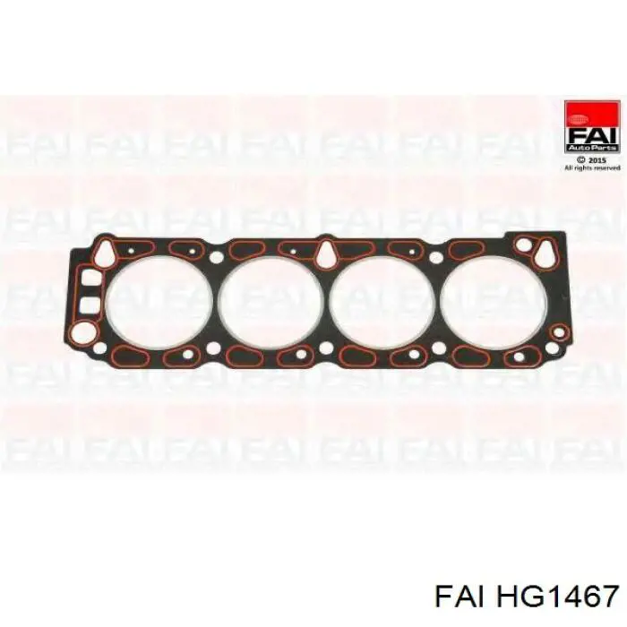 Прокладка ГБЦ HW100190 Hanswerk
