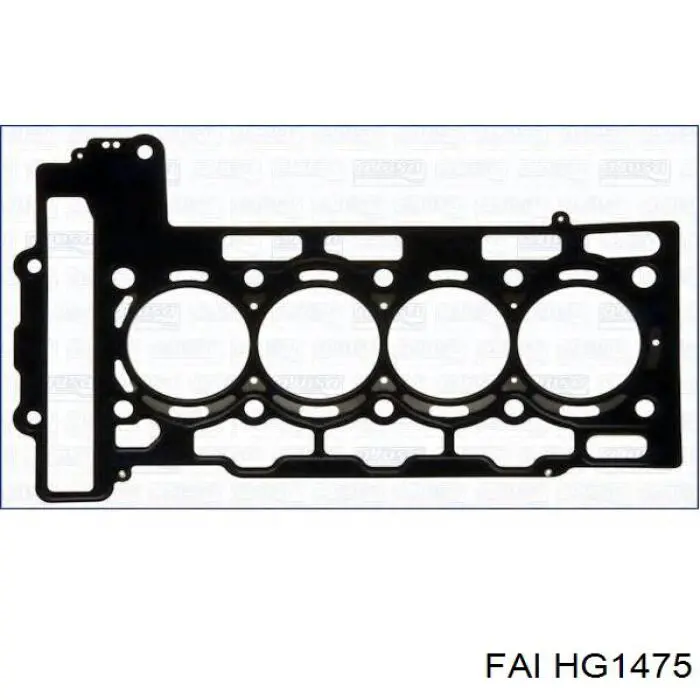 0209ER Peugeot/Citroen прокладка головки блока циліндрів (гбц)