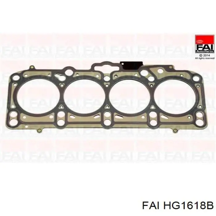 Прокладка головки блока циліндрів (ГБЦ) FAI HG1618B