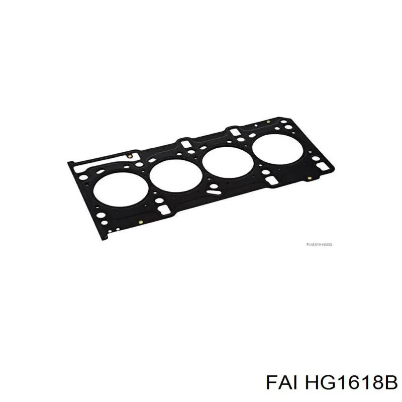HG1618B FAI прокладка головки блока циліндрів (гбц)