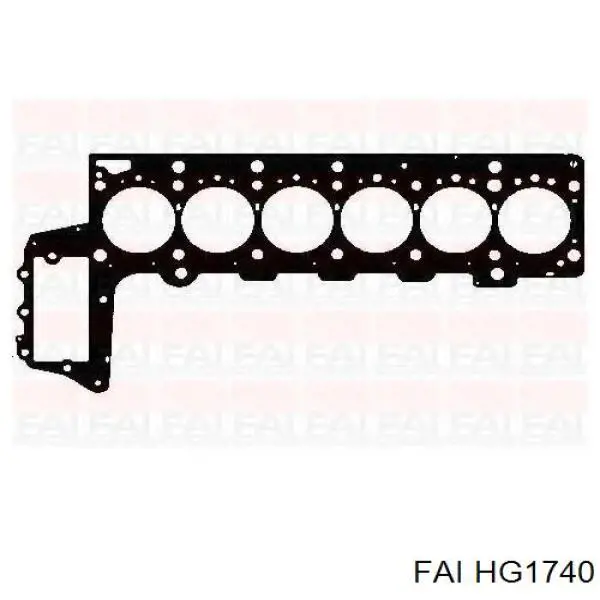 Купити HG1740 FAI Прокладка ГБЦ