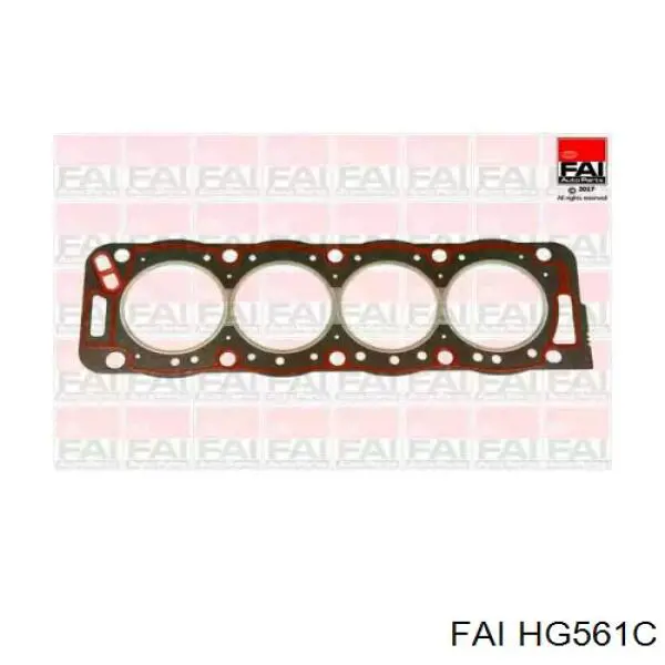 HG561C FAI прокладка головки блока циліндрів (гбц)
