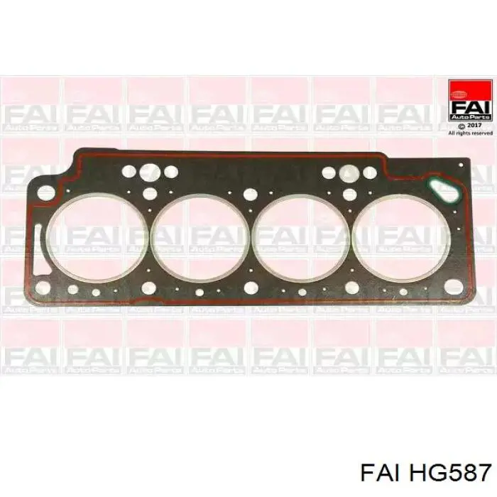 46434102 Fiat/Alfa/Lancia прокладка головки блока циліндрів (гбц)