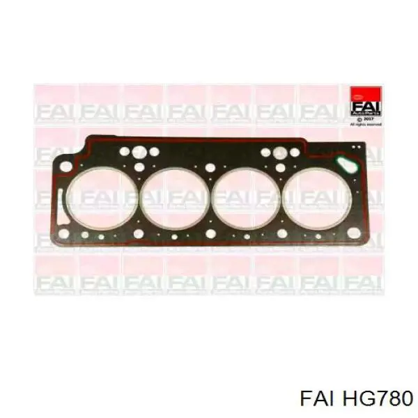 HG780 FAI прокладка головки блока циліндрів (гбц)
