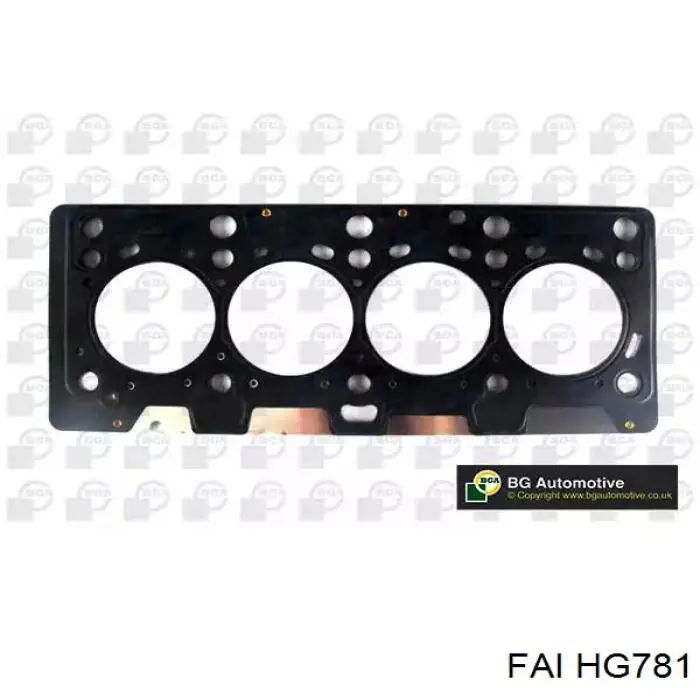 Прокладка головки блока циліндрів (ГБЦ) FAI HG781
