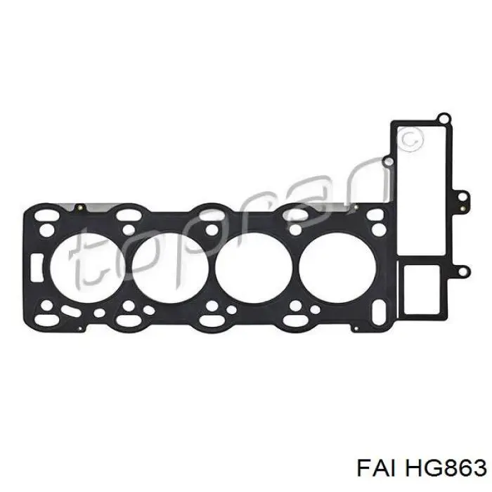 Прокладка головки блока циліндрів (ГБЦ) HG863 FAI