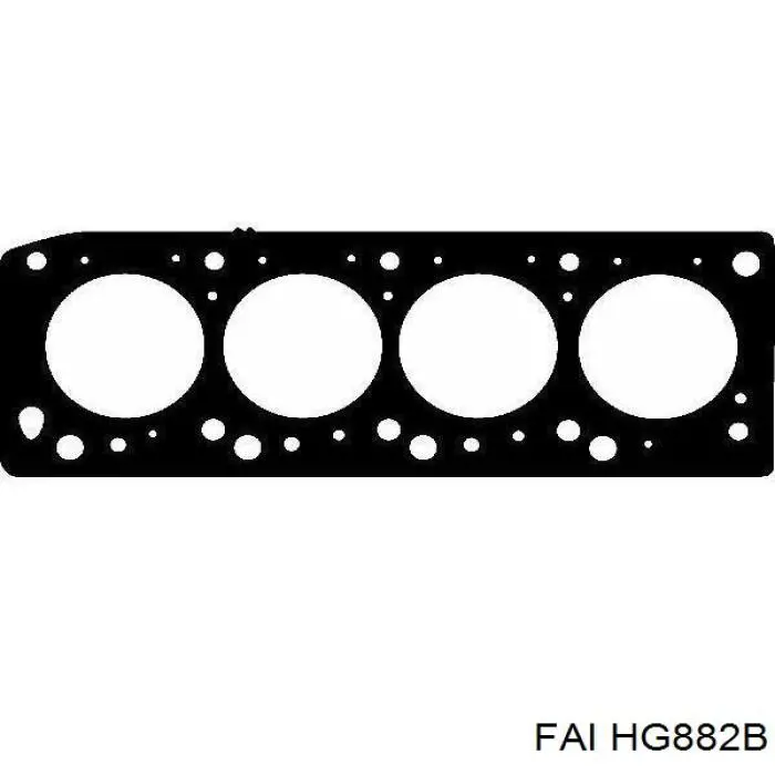 1477472 Ford прокладка головки блока циліндрів (гбц)
