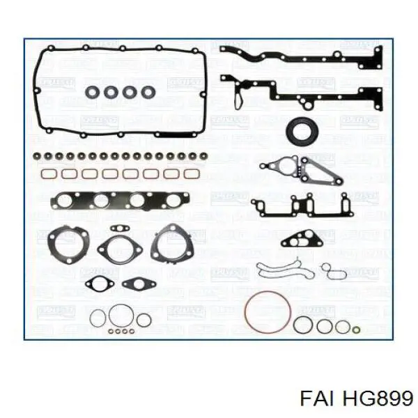 HG899 FAI прокладка головки блока циліндрів (гбц)