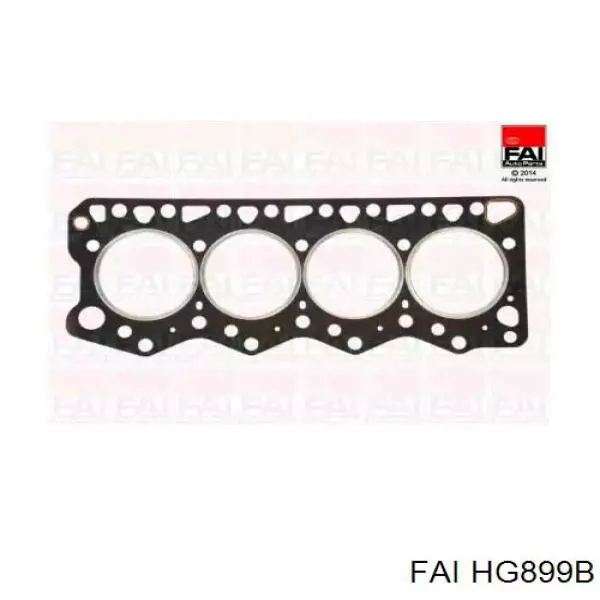 HG899B FAI прокладка головки блока циліндрів (гбц)