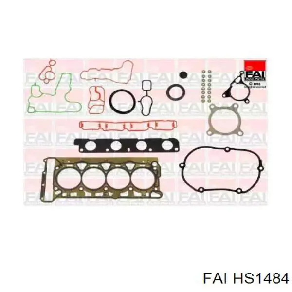 Комплект прокладок двигуна, верхній FAI HS1484 ціна, від 39.49 USD