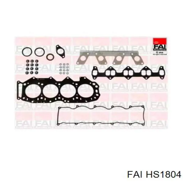Купити HS1804 FAI Комплект прокладок двигуна, верхній