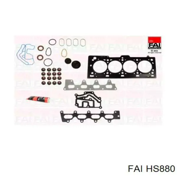 Комплект прокладок двигуна, верхній FAI HS880 ціна, від 65.54 USD